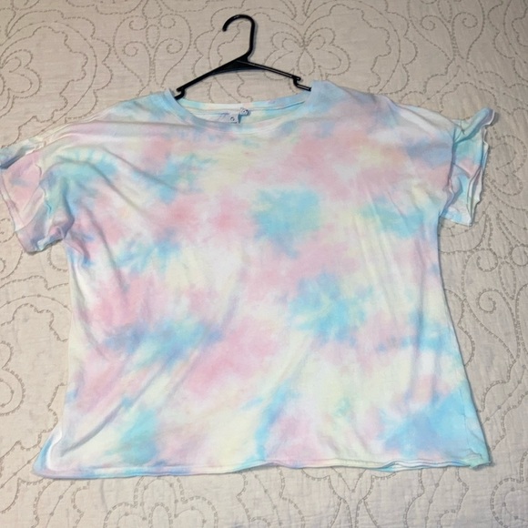 Chicka-D Tops - Chicka-D Pastel Tie-Dye Women's Top
